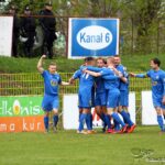 Radość Gwardii Koszalin po zdobyciu gola