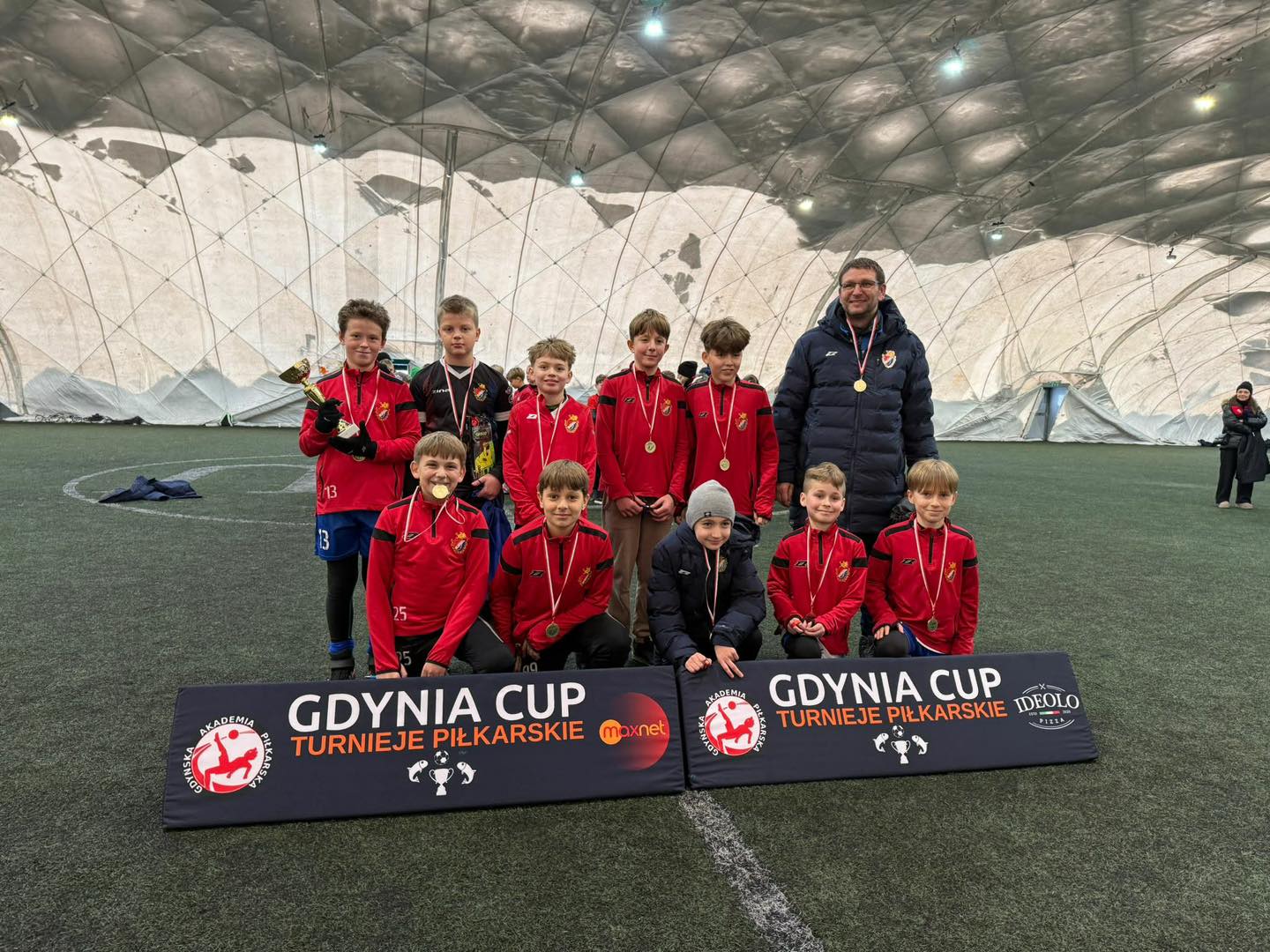 2 miejsce Akademii Gryfa Słupsk na Gdynia Cup