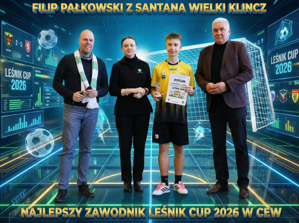 Filip Pałkowski MVP turnieju w Cewicach 