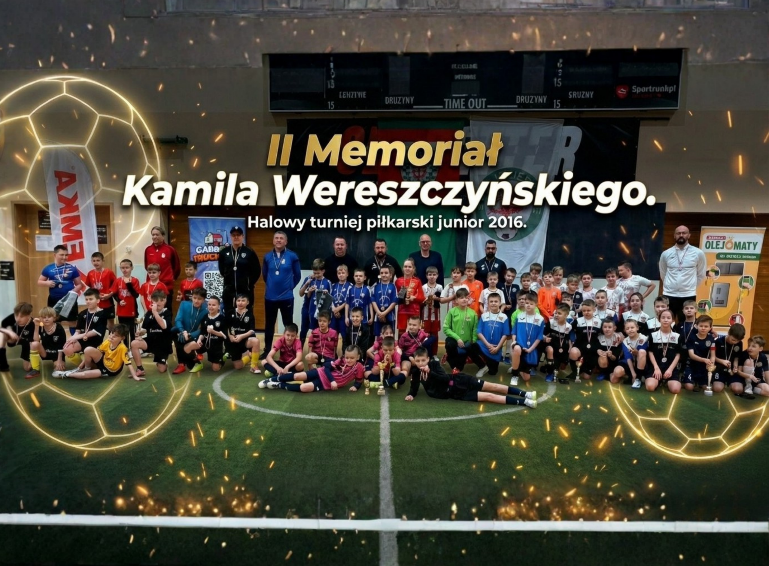 Turniej halowy w Jezierzycach. Wygrana KS Gryf Słupsk, drugie miejsce Stal Jezierzyce, trzecie miejsce dla UKS GAP Bruskowo Wielkie