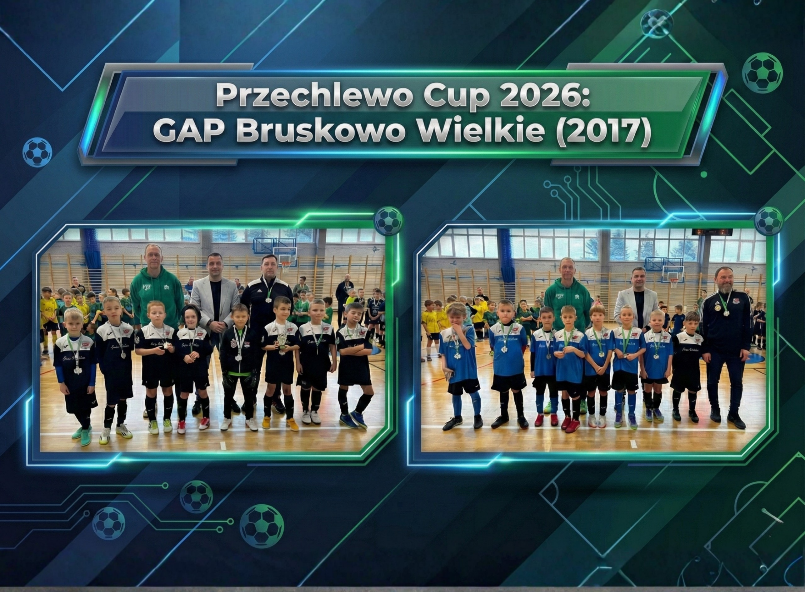 UKS Gap Bruskowo Wielkie poza podium na Przechlewo CUP 2026 rocznik 2017