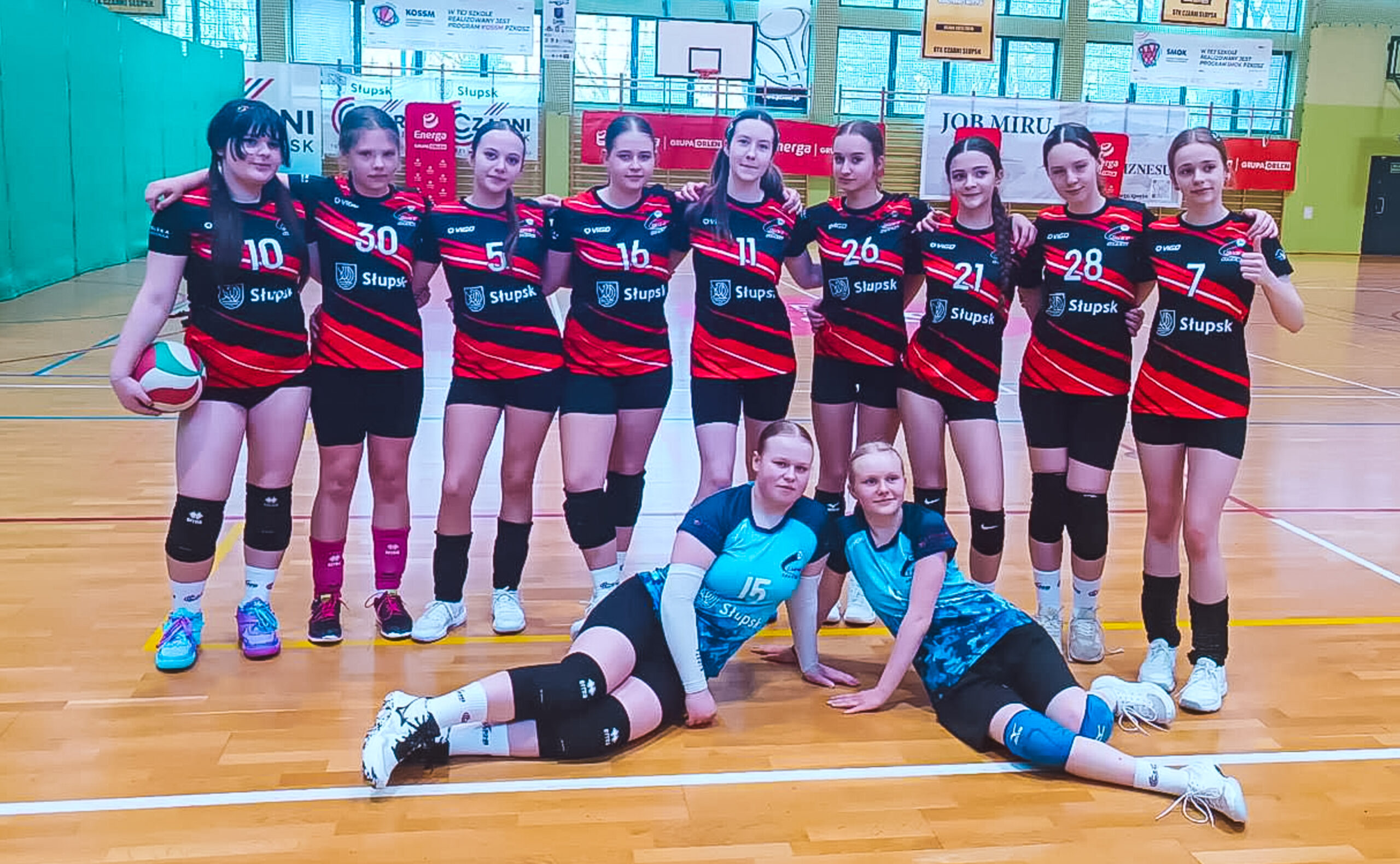 Znakomity weekend TPS Czarni Słupsk w Młodej Lidze Młodziczek. 3. miejsce w Lidze A1 i komplet zwycięstw w Słupsku