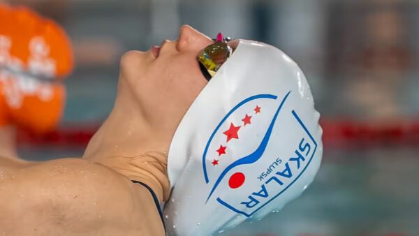 Pływak Skalar Słupsk na zawodach w Lęborku