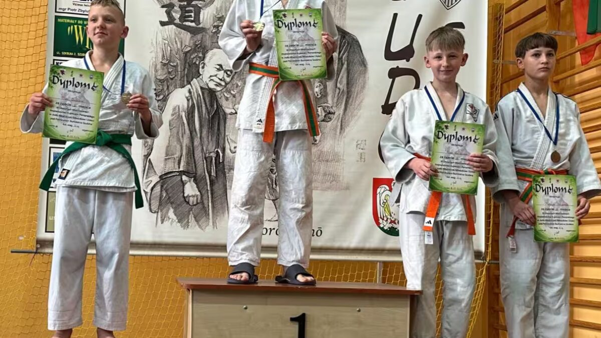 5 Złotych! TS Judo Gryf Słupsk Demoluje Rywali. Szubin 2026