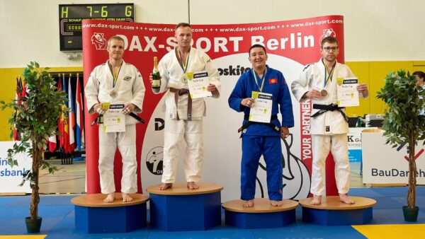 [Złoty Medal] Jacek Mackus – Tuzla Judo Cup. Raport z Berlina | SportObiektywnie