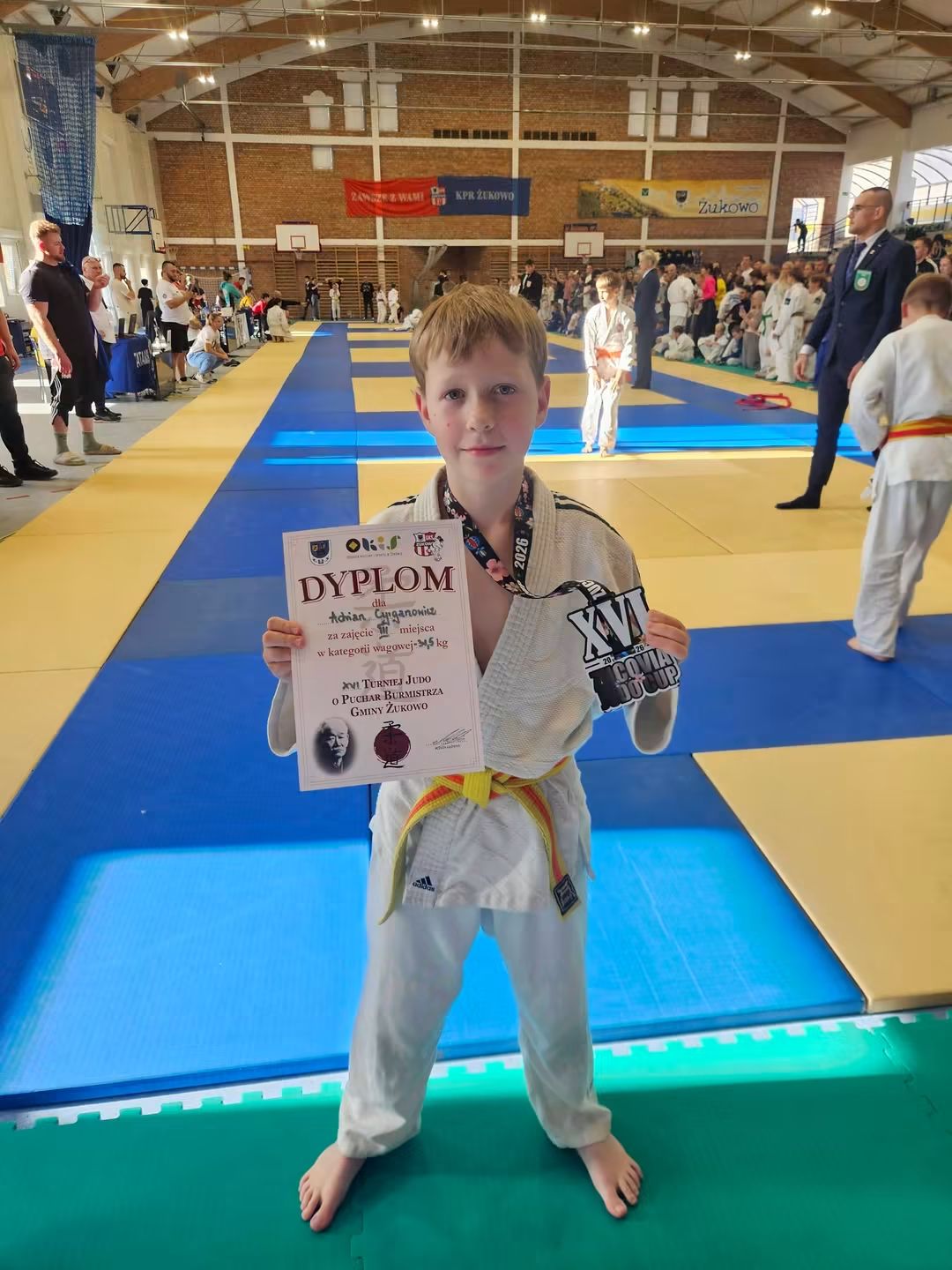 Reprezentacja TS Judo Gryf Słupsk w pełnej gotowości